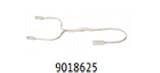 Somfy 12 V DCバッテリーYハーネス( # 9018625 ) :接続2電池を交換するデュアル