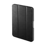 サンワサプライ iPad mini 2021 Apple Pencil収納ポケット付きケース ブラック PDA-IPAD1814BK