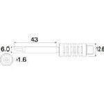 ホーザン：ｈｏｚａｎ　ビット（ｈ－１３０用）　１．６ｍｍ　【サイズ】【こて先長：４３ｍｍ】　Ｈ－１３２
