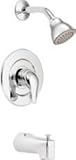 Moen TL471 Chateau Single Handle Tub and Shower Trim Kit, Chrome [並行輸入品]
