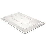 Rubbermaid Lid forトートバッグボックス – Fits Totes 4444532、4444632-クリアポリエチレン – Lot of 6