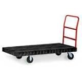 ニューウェル・ラバーメイド社 ラバーメイド ヘビーデューティープラットフォームトラック ブラック 443607