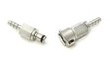 GoodridgeメタルQuick Disconnect – Double Shut Off Valve – 3 / 16 "