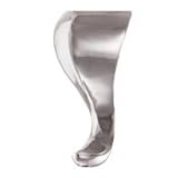 6 " Aluminumクラシック家具脚 – Brushed Aluminum