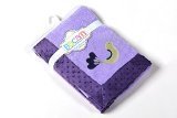 Botanical Purple Blanket by Bacati [並行輸入品]