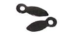 200 Black Plated Picture Frame Turn Button 5/8" with Screws by Wiseacresart [並行輸入品]