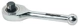 Westward 5TZD7 Gearless Ratchet, Micro, 1/4 Dr, 3-1/2 In by WestWard Tools