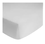 SheetWorld Fitted Oval Crib (Stokke Sleepi) Sheet - Silver Grey Jersey Knit - Solid Colors by sheetw