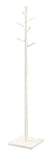 天然木 ポールハンガー 高さ160 (ホワイト)