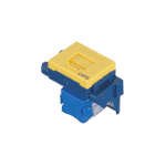 ぐっとすシリーズ情報モジュラジャック(CAT6)(埋込型)(イエロー)