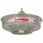 Killark VM1S070 High Pressure Sodium Light Fixture, S62, 70W, Copper-Free Aluminum, Tan [並行輸入品]