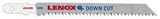 Lenox Tools 20314BT450SR T-Shank Bi-Metal Down Cut Jig Saw Blade, 4-Inch x 5/16-Inch 10TPI, 2-Pack [