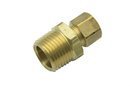 Generic Brass 3/8" OD x 1/2" Male NPT Compression Connector Fitting(Pack of 5 ) [並行輸入品]