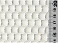 吉田隆 ビニール亀甲網 450ｍｍ巾×１ｍ ホワイト０．８５×１０ｍｍ