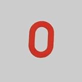 スコッチ数字-小 【0】：WLN-S：【気象機器】：401-0042