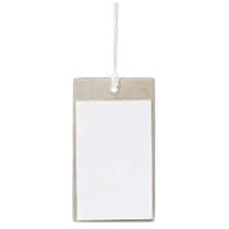 未来工業 KFC-1850H カードエフ 20袋 (200枚) KFC-1850H カードエフ プラスチック製・線名札 透明ケースタイプ