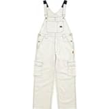 カジメイク T/Cサロペット アイスホワイト L 661802L