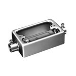 パナソニック電工 ねじなし付属品〈Eシリーズ〉 露出スイッチボックス(鋼板製)1コ用2方出 呼び E19 DS71191K