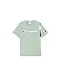 [チャンピオン] Tシャツ 半袖 綿100% 定番 スクリプトロゴプリント ショートスリーブTシャツ C3-P302 メンズ ライムミスト XL