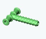 Knobby Texture Chewy Tube Green by Chewy Tubes [並行輸入品]
