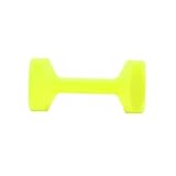 ザ・ブラックラブカンパニー プラスチック ダンベル/MLサイズ/イエロー/犬グッズ専門店 トレーニングダンベル