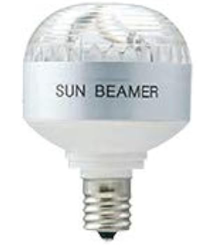 Amazon | フラッシュライト サンビーマーE形 G55 6W 口金 26mm (E26