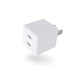 CIO USB 充電器 コンセント PD 20W タイプC(USB-C) 2ポート [世界最小級] ACアダプタ iPad 急速充電器 スマホ iPhone12 iPhone13 Pro Max mini Android CIO-PD20W2C