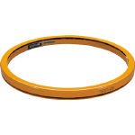 タイユー　回転台マワール　ミドルタイプ　イエロー１６００ｋｇ　直径１０００ｍｍ PTM-100