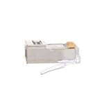 Dealsjungle Platinum Tools EZ RJ45 Shielded Cat5e Crimp Plugs, Slide Through Wires, 100 Pieces [並行輸入