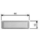 内外電機 ワンタッチカードホルダー・サイズ タテ13×ヨコ44 100個入り CS-5