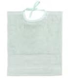 Bib - color: 240 - mint - with Aida-Zone for Embroidery by Rico Design