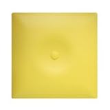 貼るだけ簡単♪ 壁クッションマット (イエロー)