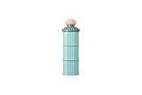 BETTA ベッタ 哺乳瓶用 ミルクケース キャッスル（セラドン） ポリプロピレン製 BPA/BPSフリー コンパクト 3回分 240ml 夜中の調乳
