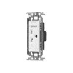 15A・20A兼用埋込接地コンセント(250V)(金属枠付)(利休色)