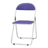 TOKIO パイプ椅子 シリンダ機能付 アルミパイプ ブルー CF-700-BL