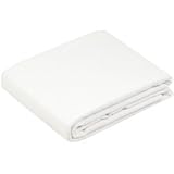 Flannel Flat Crib Sheet - Color: White by Ababy