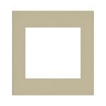 コスモシリーズワイド21 簡易耐火用コンセントプレート2連接穴用(利休色)