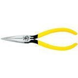 Klein Tools D301-6C Standard Long-Nose Pliers with Spring, 6-Inch [並行輸入品]