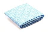 Bloom Alma Papa Fitted Sheet, Lollipop Bermuda Blue by Bloom