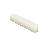 【YJB PARTS】 Gibson USAタイプ 漂白牛骨ナット 43.6mm(1-11/16インチ) 弦溝加工済み 日本製 ボーンナット ギブソン用