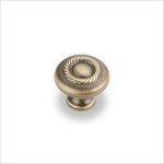 Jeffrey Alexander Z117-ABSB Lenior Knob, Brass/Antique Brass by ATG Stores [並行輸入品]