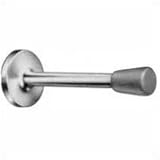 Baldwin 4055264 Satin Chrome 3-2/5 Inch Solid Brass Base Mounted Door Bumper [並行輸入品]