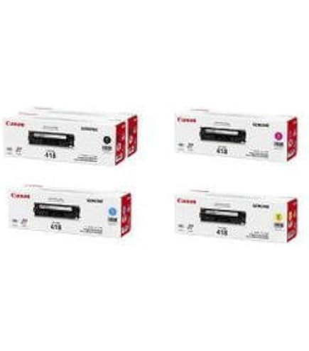 Amazon | Canon トナーカートリッジ 418 K,C,M,Y 純正 4本セット 
