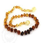 Momma Goose Teething Necklace, Rainbow, 18 by Momma Goose