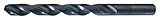 Cle-Line C23137 Heavy Duty Jobber Length Drill, High Speed Steel, Steam Oxide Finish, Straight Shank
