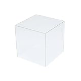 透明アクリルボックス５面体　Ｗ１００×Ｄ１００×Ｈ１００ｍｍ　品番：AB-100　注文番号：59670421　メーカー：クルーズ