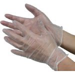 ビニール使いきり手袋(粉付)100枚入(箱) 930 クリア S