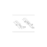 LIXIL メンテナンス部品 窓 サッシ用部品 その他 ガラスホルダー TOSTEM トステム アンバー[FNMB002]