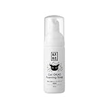【猫の専門家と共同開発】A.P.D.C. 猫用 お顔フォーミングソープ 無香料 50mL 自然由来成分100% ドライシャンプー 精油不使用 除菌 消臭