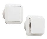 DaikenPlastics 大建プラスチックス DK 100MPSK5-F2 プッシュ式レジスター 角型高気密 フィルター付